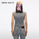 MissSixty logo denim vest