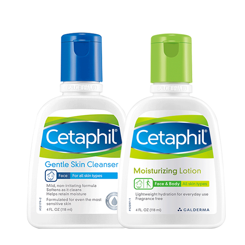 丝塔芙润肤乳液保湿女官方男洗面奶 丝塔芙美妆面部护理套装