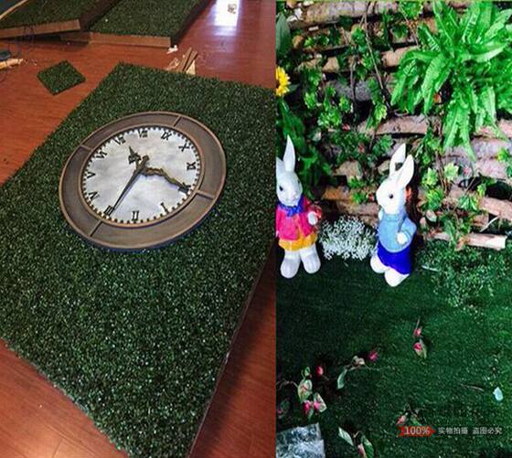 Plant wall flower arrangement encrypted plastic fake lawn free shipping