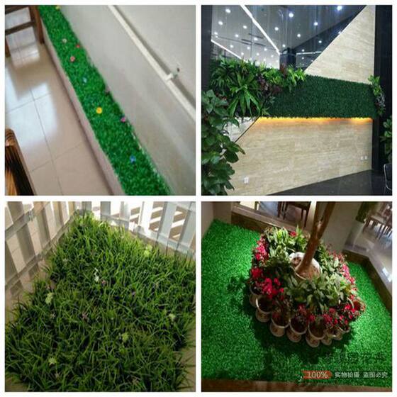 Plant wall flower arrangement encrypted plastic fake lawn free shipping