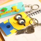 Корейский мультяшный милый пластиковый картхолдер, брелок