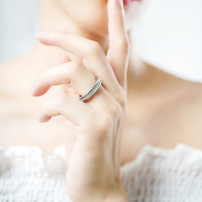 calvin klein小ck满天星情侣对戒指 博昶手表戒指/指环