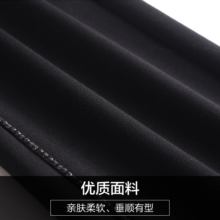 中年微喇裤春秋2020新款高腰长裤子 娇兰芭莉中老年女装