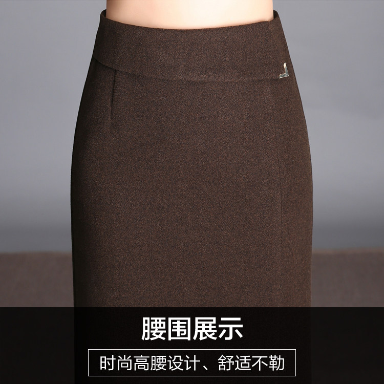 中老年人冬款一步裙女2019新款中年 娇兰芭莉中老年女装