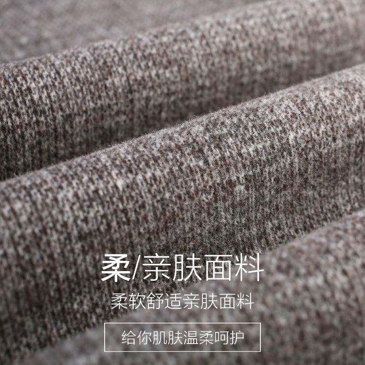 羊毛呢阔腿裤中年妈妈装2020长裤子 娇兰芭莉中老年女装