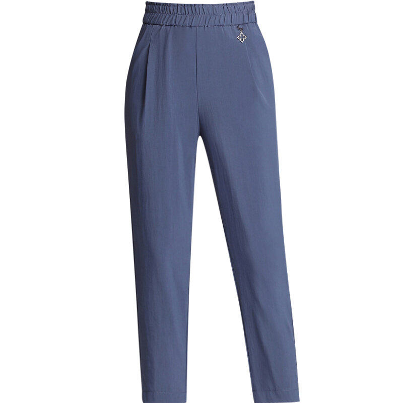 中老年妈妈装九分裤子女夏季薄2020 娇兰芭莉中老年女装