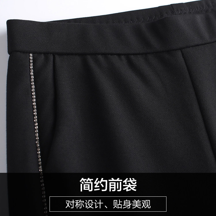 中年妈妈微喇叭裤女春秋季长裤子 娇兰芭莉中老年女装