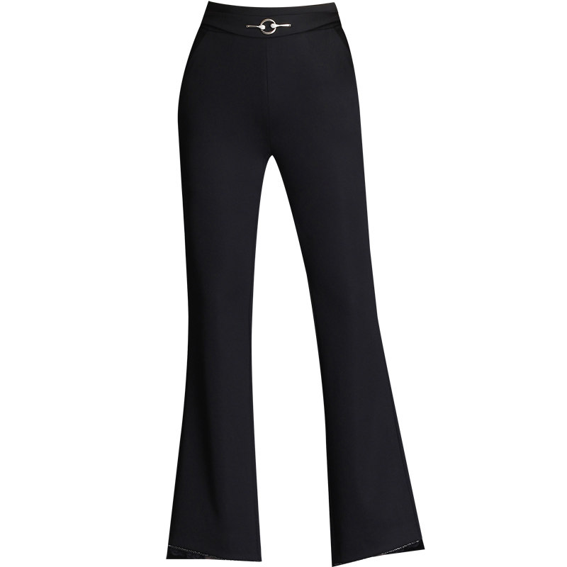 中年夏装微2020年新款夏季喇叭裤 娇兰芭莉中老年女装