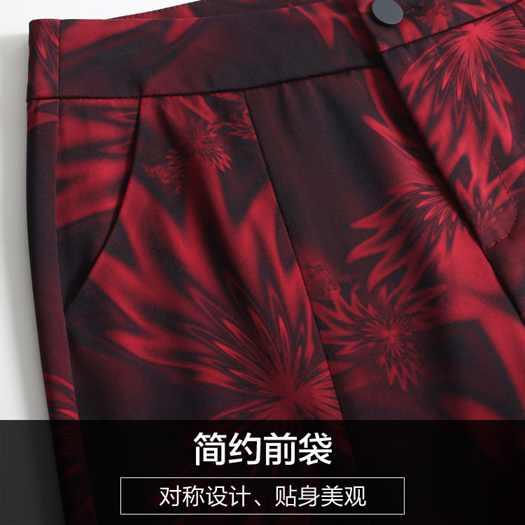 中老年秋季妈妈2020新款裙裤阔腿裤 娇兰芭莉中老年女装