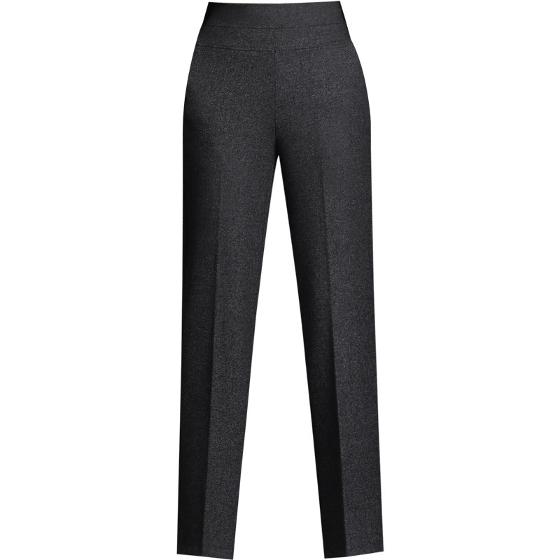 秋冬装毛呢中年妈妈装2020直筒裤 娇兰芭莉中老年女装