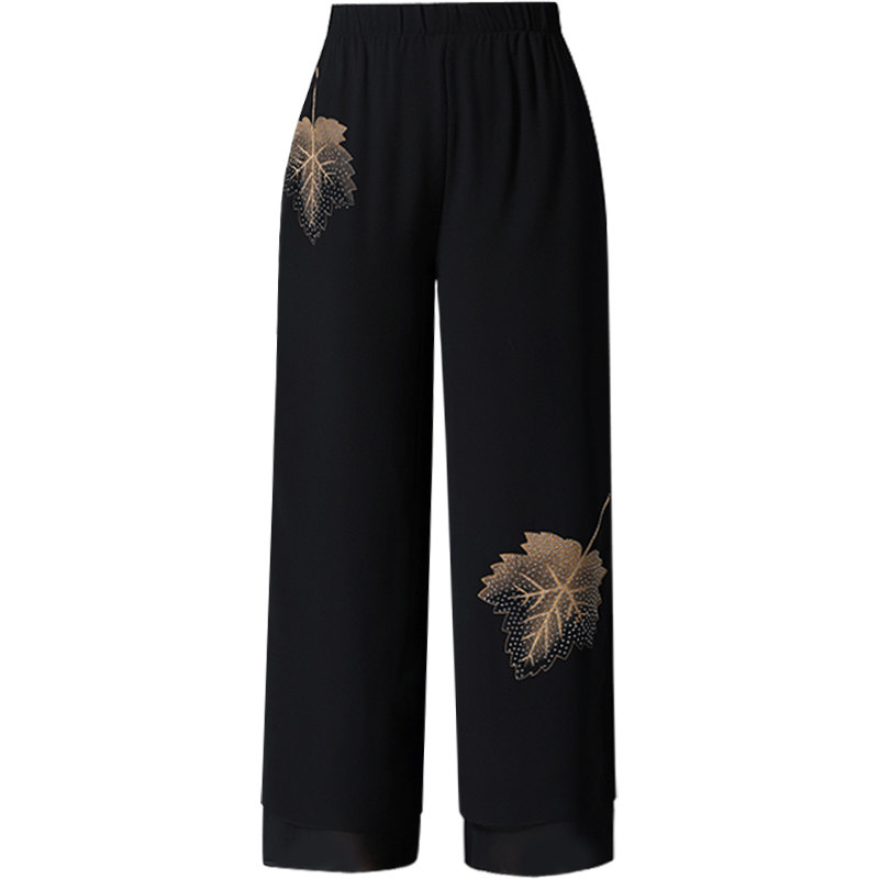 夏天大码九分裤 娇兰芭莉中老年女装