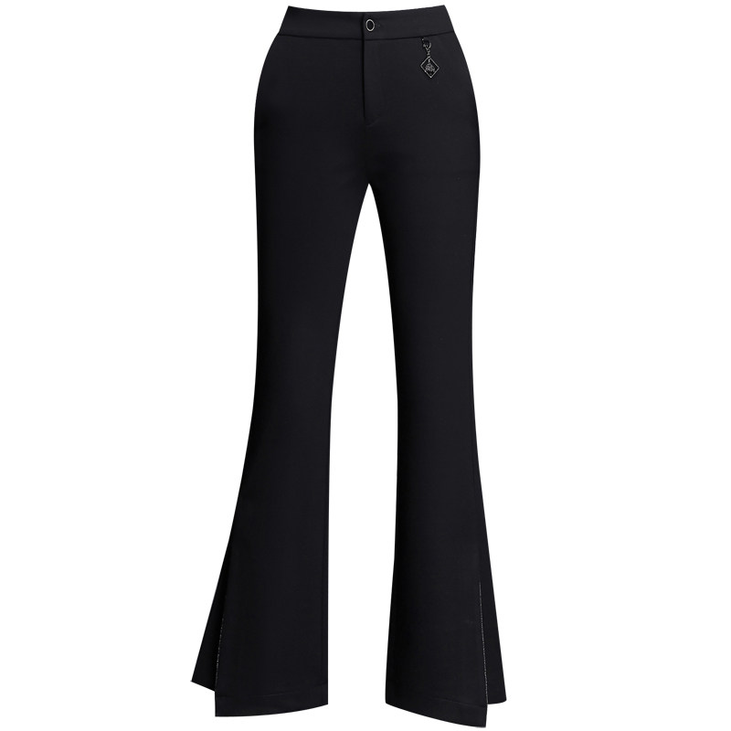 妈妈秋装微2020年新款秋冬季喇叭裤 娇兰芭莉中老年女装