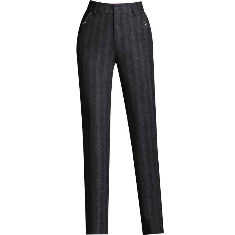 中年秋冬女装直筒长裤加绒妈妈裤子 娇兰芭莉中老年女装