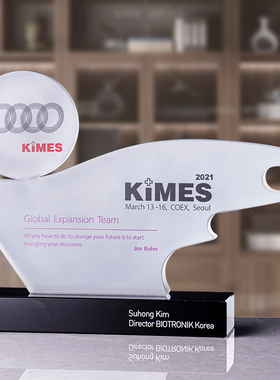 奖杯定制K9水晶奖杯创意毕业退休荣誉纪念 single高尔夫奖杯e年会