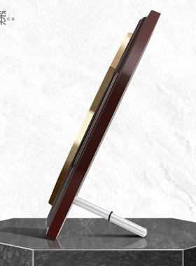 实木奖牌定制定做加盟经销商定做设计聘书木质水晶授权牌匾制年会