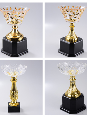 高端大奖杯团队金色体育奖杯奖杯销售奖杯运动会奖杯订制优秀年会