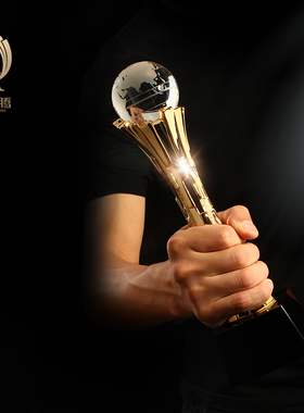 创造力奖水晶奖杯定制树脂创意高档年会颁奖金属奖杯制作定做年会