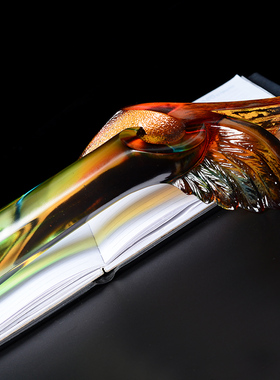 奖杯定制十五周年企业纪念礼品15周年琉璃奖杯厂家直销刻优秀年会