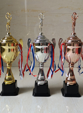 现货金银铜奖杯足球奖杯篮球乒乓球跑步网球羽毛球运动会优秀年会