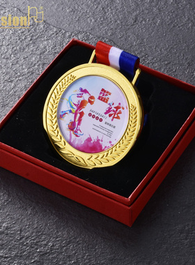 奖牌定做挂牌金牌定制马拉松运动会奖牌羽毛球 篮球 奖品金属年会