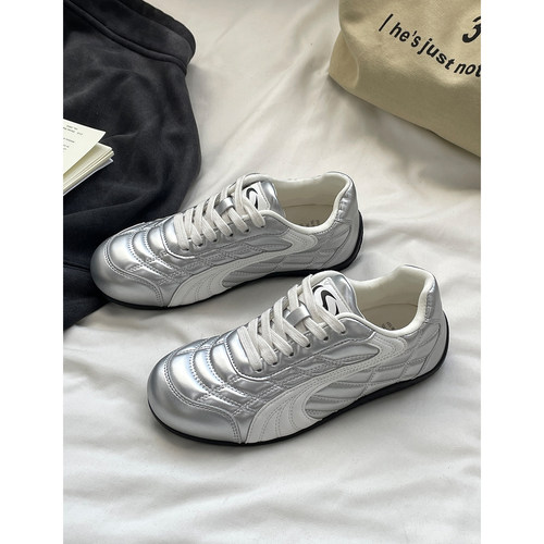 爆款软底复古休闲鞋女2026春季新款百搭透气圆头轻便运动鞋女板鞋 - 图2