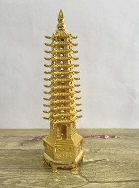 锌合金13层9层文昌塔摆件十三