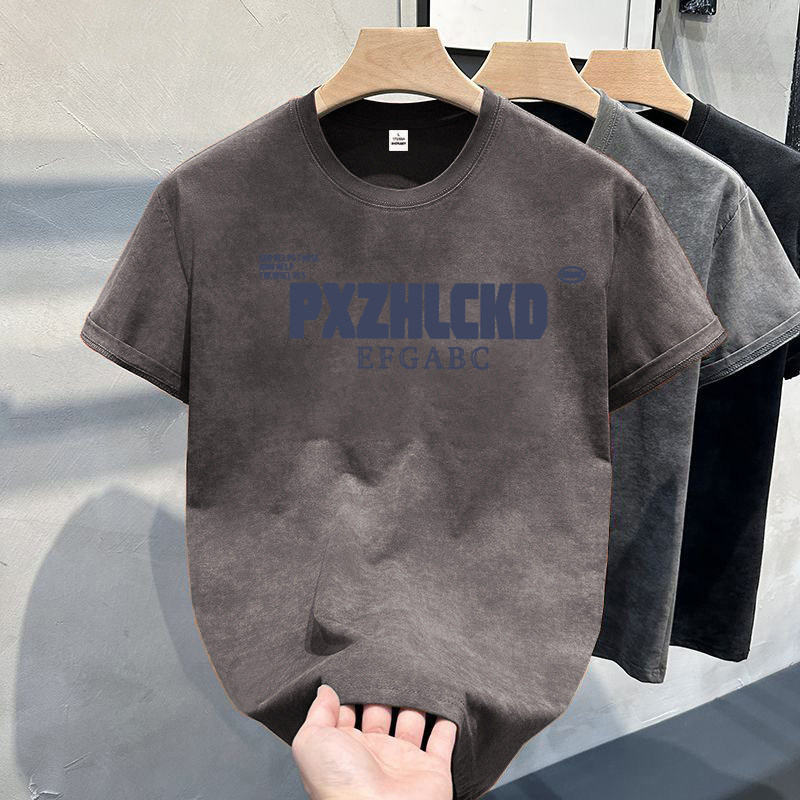 短袖美式潮流夏季麂皮绒新款男女生宽松休闲百搭半袖上衣简约潮流,淘宝优惠券,粉丝福利购,淘宝优惠卷