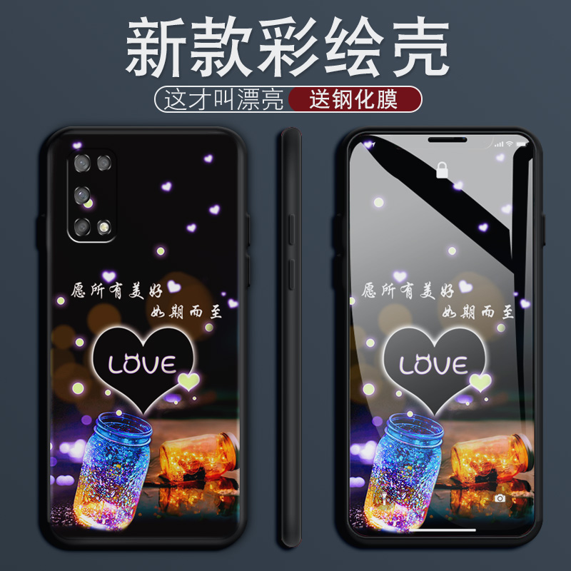 OPPOK7X手机壳0pp0 k7x保护套0PP0K7x文字opop k7x全包欧珀K7x时尚oopp k7x软壳PERM00创意oppok7x硅胶钢化膜 - 图1