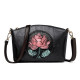 Lotus Shell Bag Women's Soft Leather Crossbody Bag