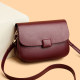 Retro style small square bag for women 2026 new soft leather