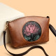 Lotus Shell Bag Women's Soft Leather Crossbody Bag