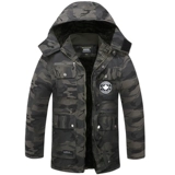 Демисезонный утепленный износостойкий камуфляжный пуховик для работы, куртка, защита от ожогов