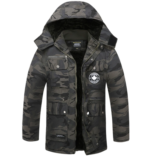 Демисезонный утепленный износостойкий камуфляжный пуховик для работы, куртка, защита от ожогов