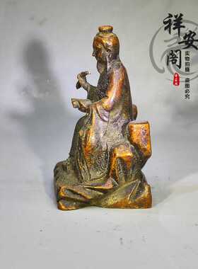 定制仿铜人物雕塑玻璃钢