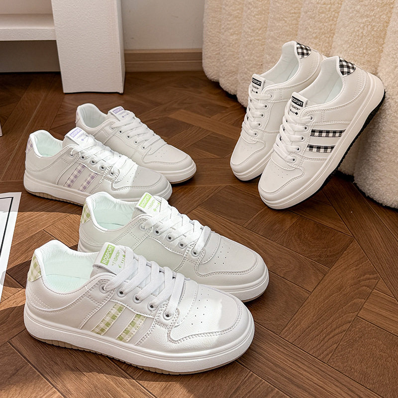 2026春季小白鞋新款韩版ins学生皮面厚底运动休闲板鞋街拍mp29,淘宝优惠券,粉丝福利购,淘宝优惠卷