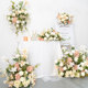 Wedding decoration simulation floral store window display