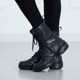 Sansha leather sports high-top modern dance shoes