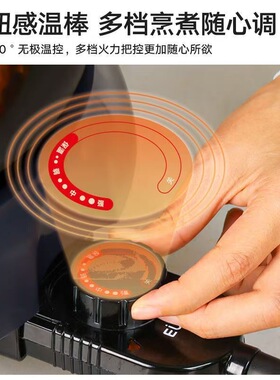 灿坤多功能分体家用电火锅