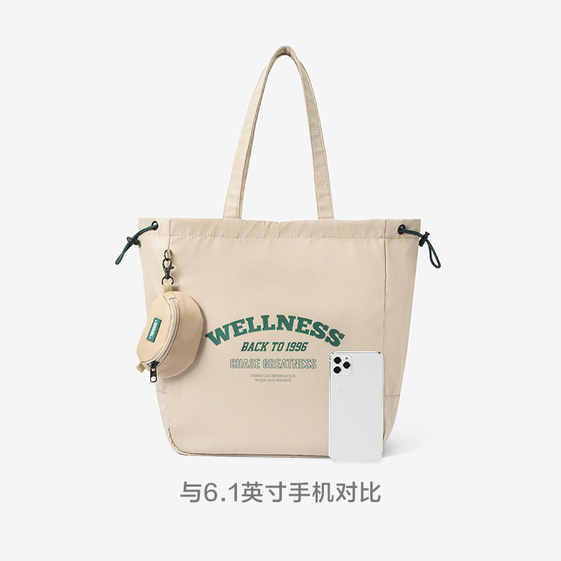 森马托特包2022新款尼龙大学生包包 森马箱包女士包袋