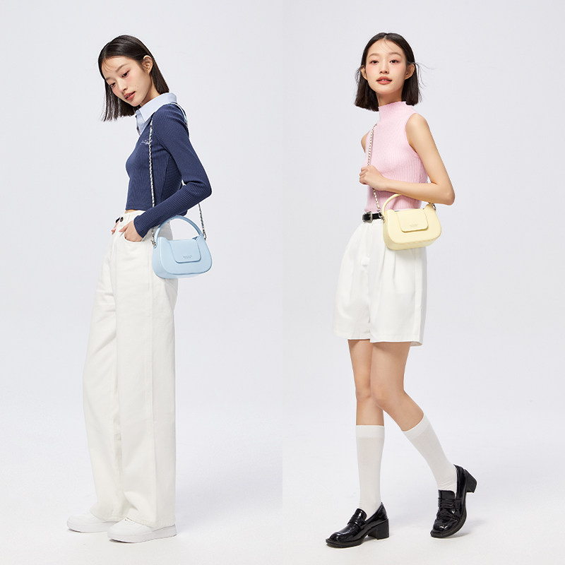 森马女2023新款可爱少女心斜挎包 森马箱包女士包袋