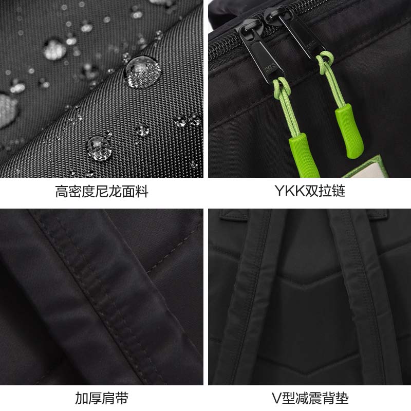 森马女罗小黑初中生女生通勤旅行包 森马箱包双肩背包