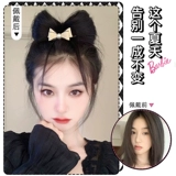 Сетка для волос для парика подходит под национальную одежду с бантиком, популярно в интернете