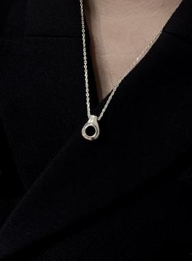 EnSage 24AW 新品925银制镂空小酒壶项链 国内现货