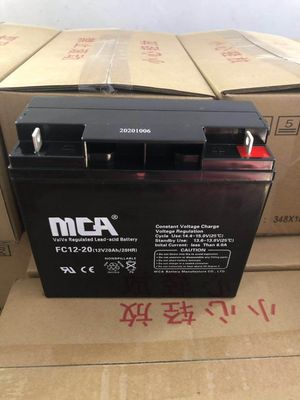 中商MCA蓄电池FC12V7A17A20A24A33A38A65A100A120AH直流屏消防UPS-图0