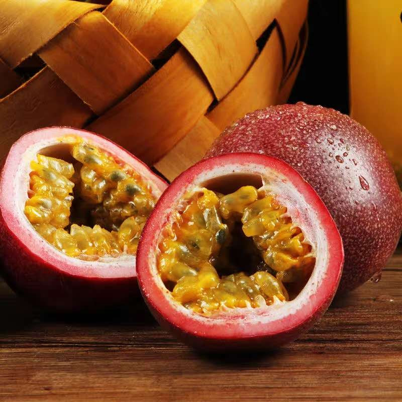 greenhow食品旗舰店云南百香果新鲜水果西番莲鸡蛋果现摘现发5斤大果整箱批发包邮3