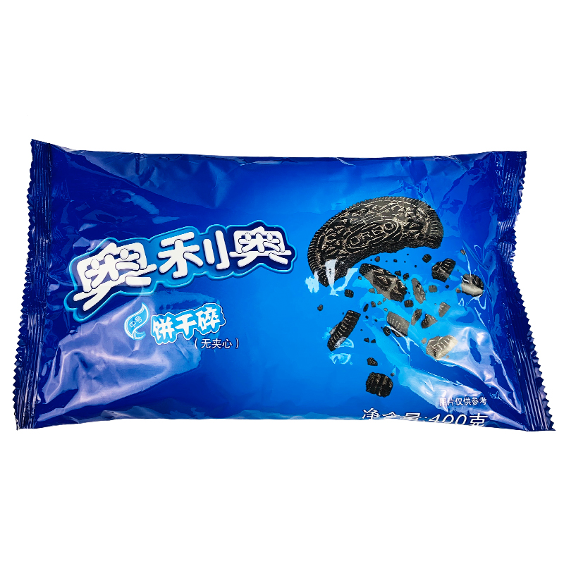 5包包邮烘焙原料奥利奥饼干碎活动无夹心饼干屑麦旋风原料400g - 图3