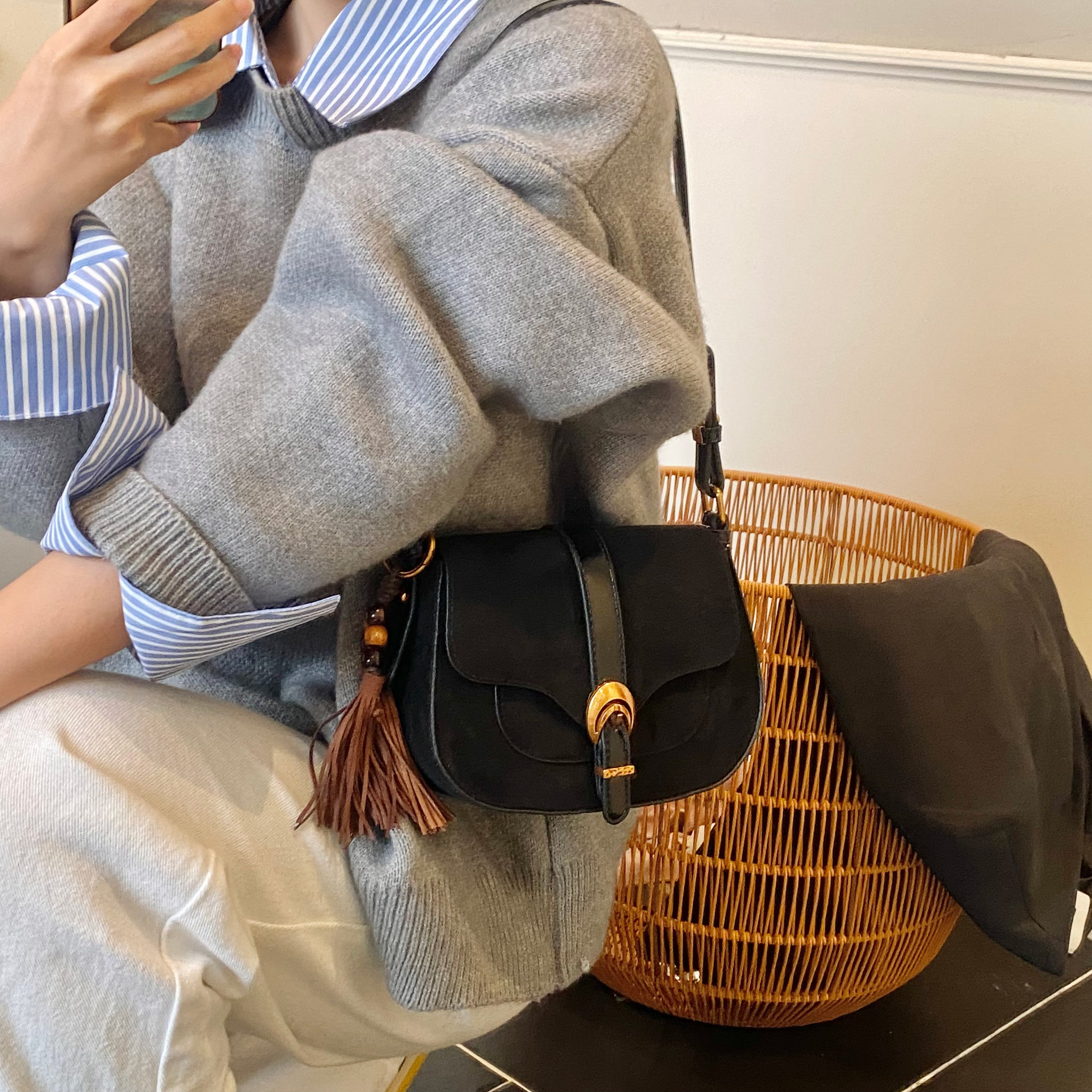 包包女2025新款潮流复古小众单肩马鞍包高级感轻奢时尚百搭斜挎包,淘宝优惠券,粉丝福利购,淘宝优惠卷