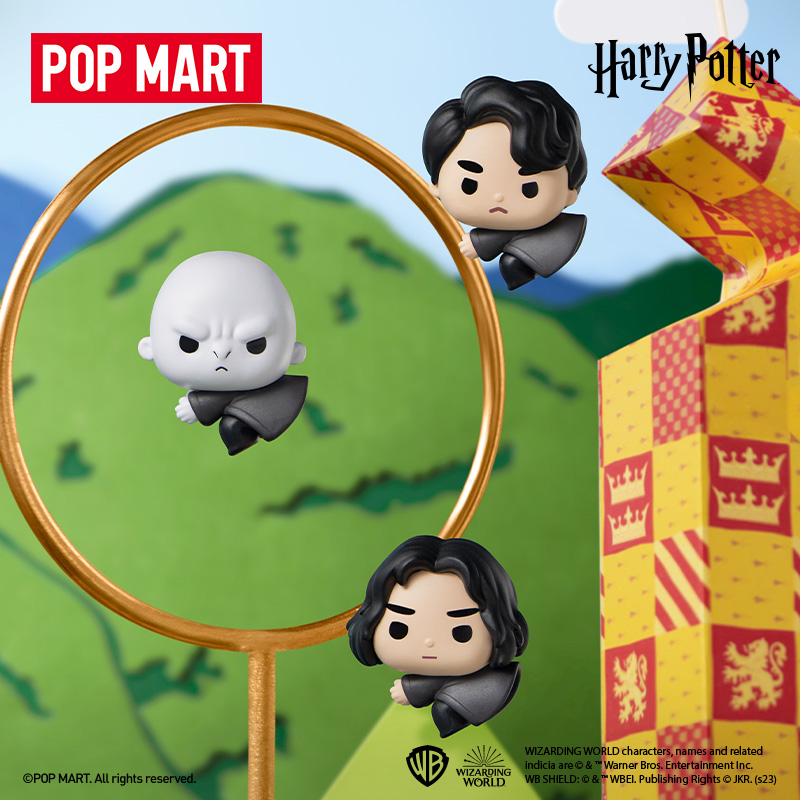 POPMART泡泡玛特泡泡萌粒哈利·波特飞行系列公仔潮流可爱玩具-图1