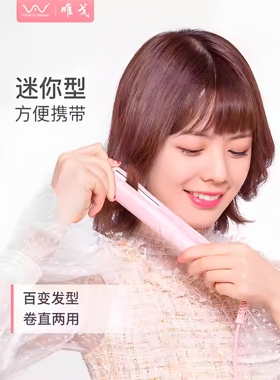 迷你小型直板夹便携式两用拉头发