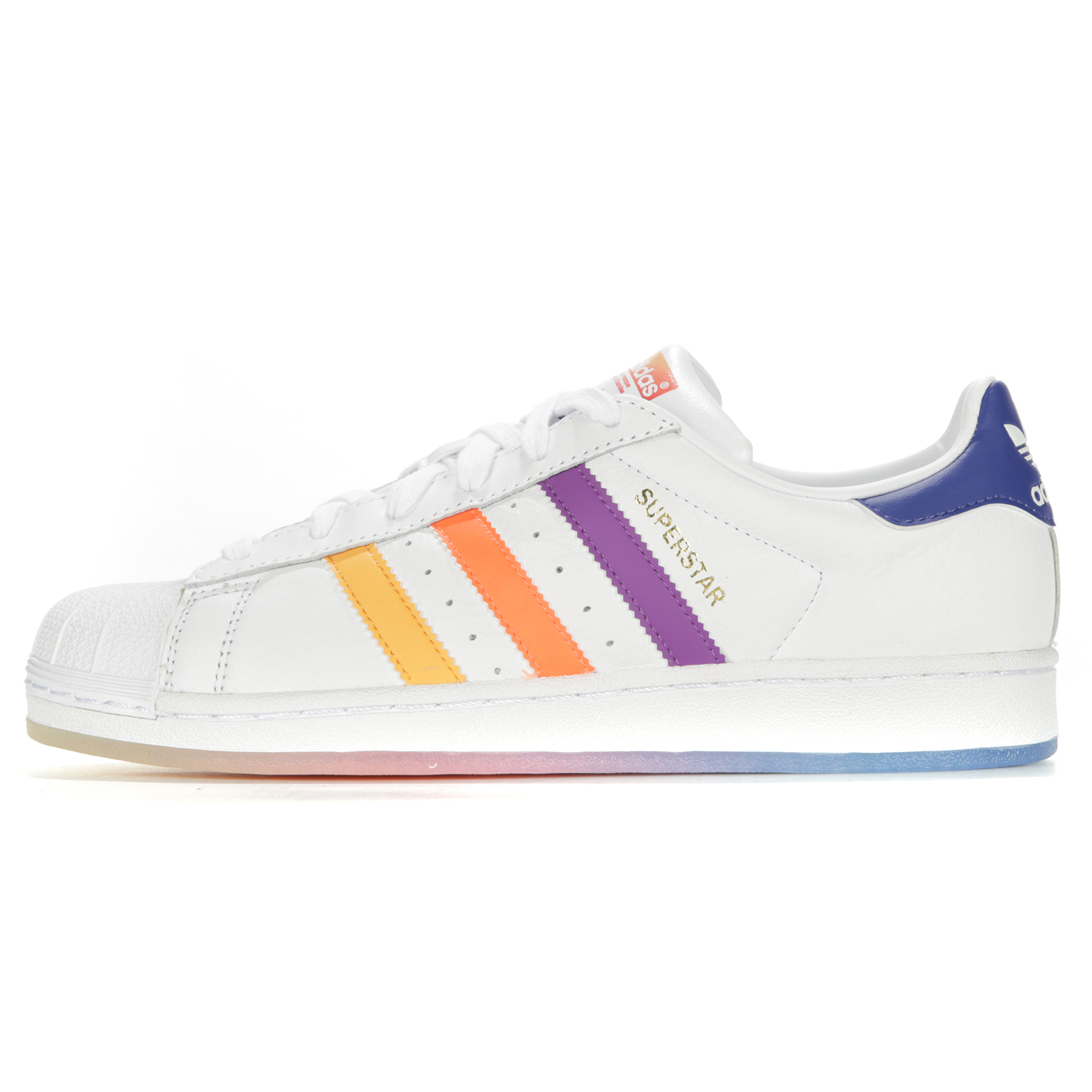 Adidas/阿迪达斯正品三叶草 SUPERSTAR 男女经典运动鞋EG8133 - 图3